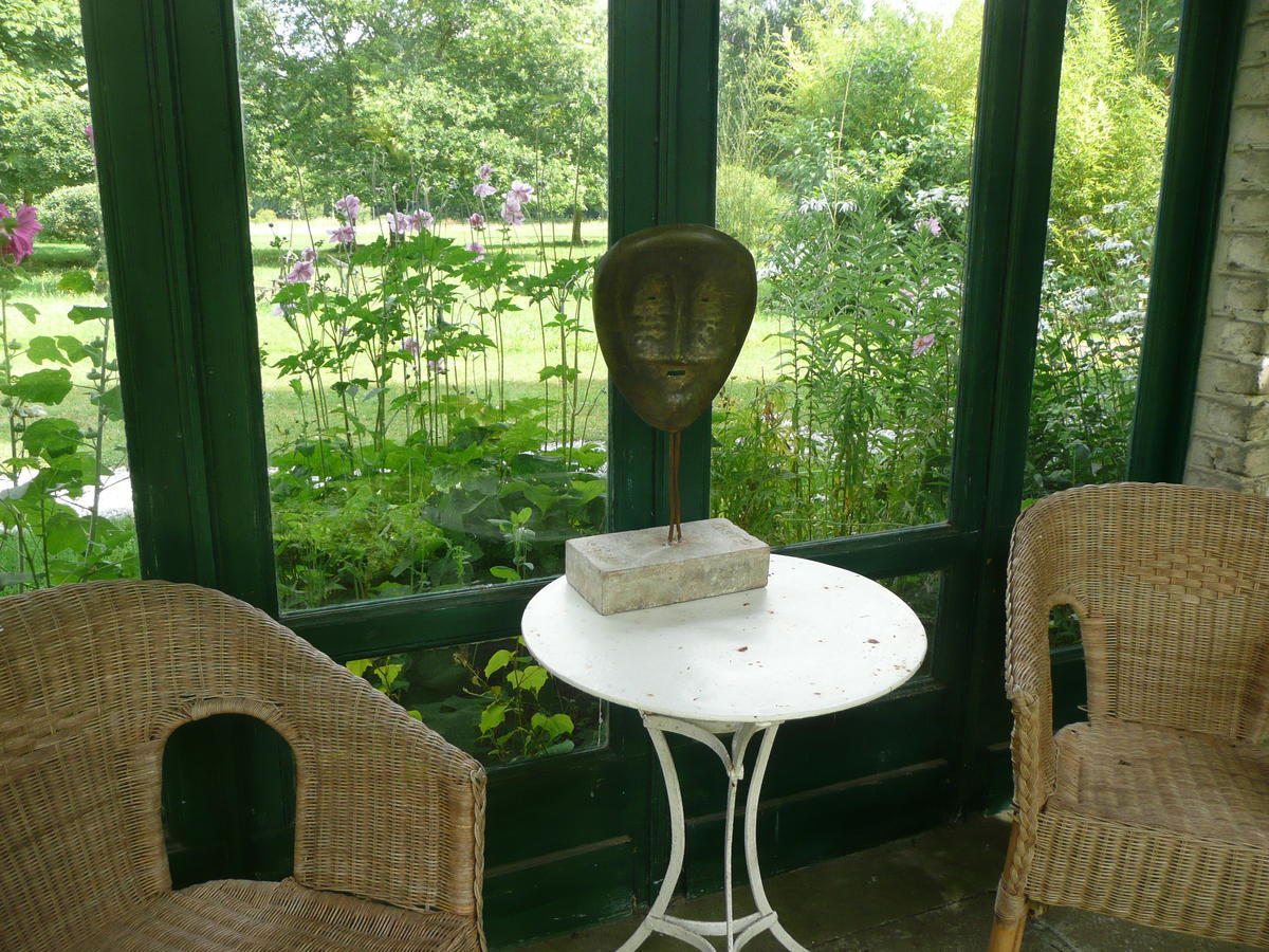 Manoir De Bois En Ardres Bed and Breakfast Exterior foto