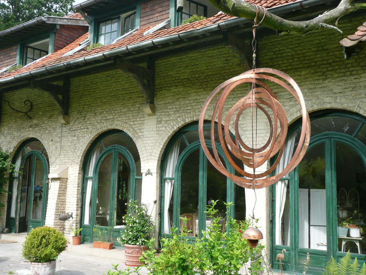 Manoir De Bois En Ardres Bed and Breakfast Exterior foto